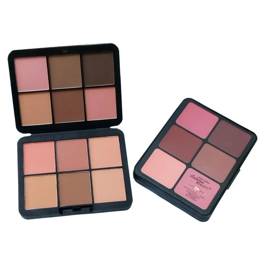 Diamond Beauty 12-color Blush Palette