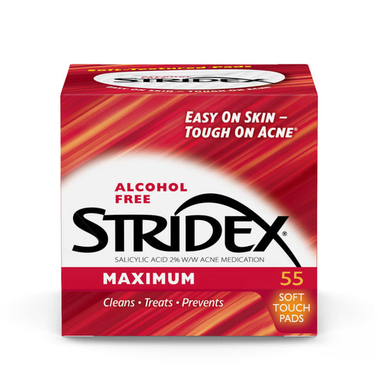 Stridex Daily Care Acne Pads with Salicylic Acid, Maximum Strength