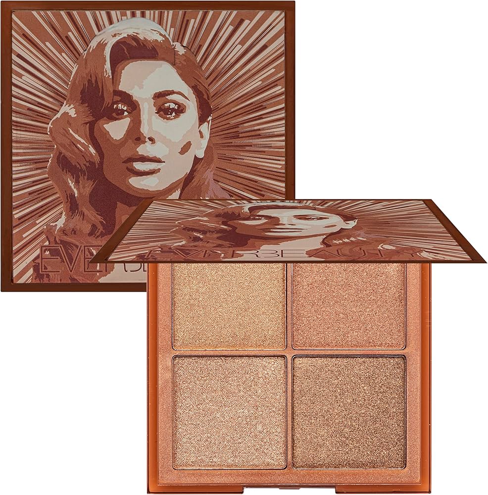 Ever Beauty Highlighter Palette Rich Glow