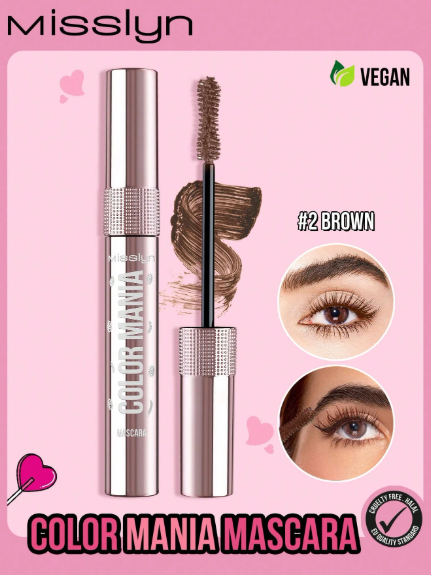 Misslyn Color Mania Mascara - 2 Brown